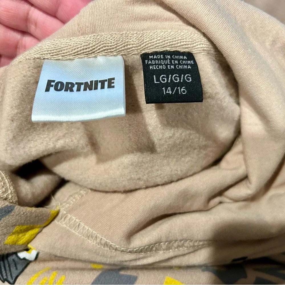 Fortnite Llama Bro Hoodie & Joggers Set Boys Large 14 16